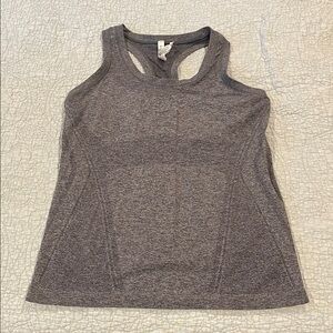 Athleta Momentum Heather Gray Tank Top